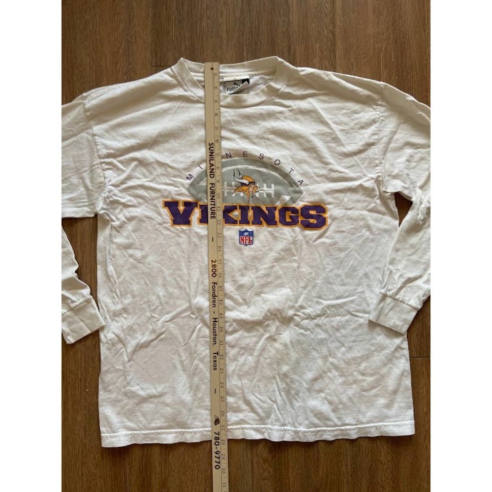 Vintage 00's Minnesota Vikings LS Puma Tee